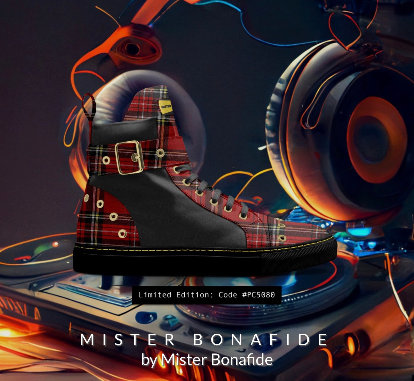 Mister Bonafide – Tartan Authority High-Top