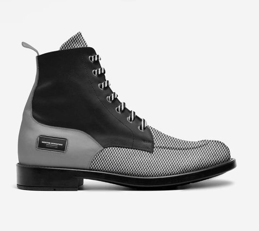 Mister Bonafide – Monochrome Crown High-Top