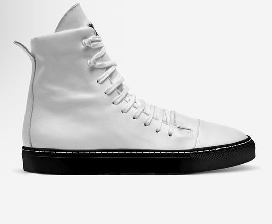 Mister Bonafide – Black & White High-Top
