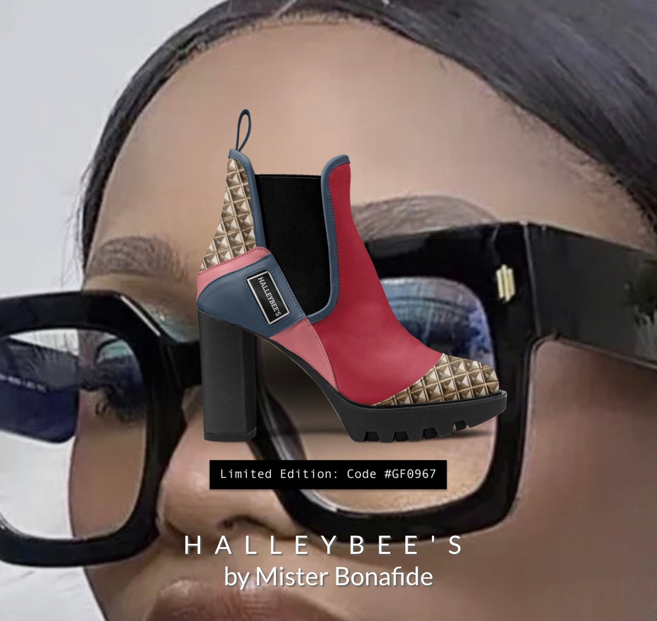 HALLEYBEE’S – Signature Platform Heel Boot