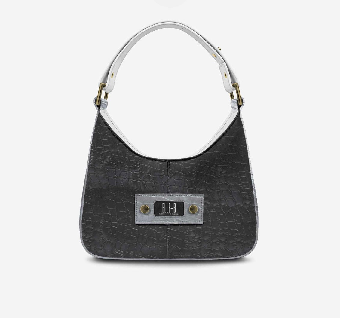 ELLE-B Signature Crescent Handbag